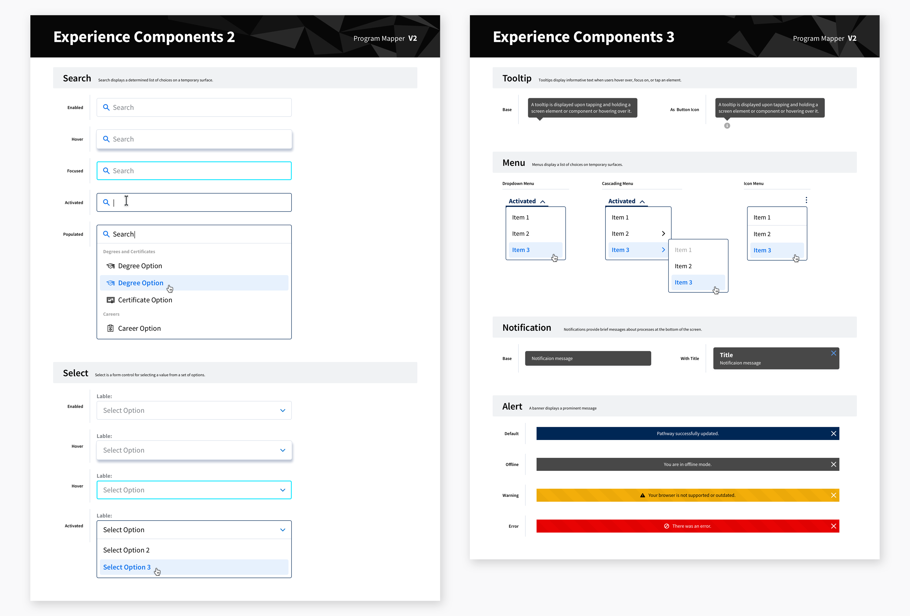 Design System Components 2